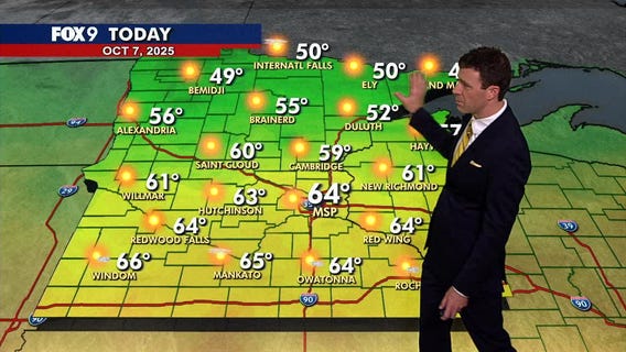 MN weather: Pleasant sunshine on Tuesday