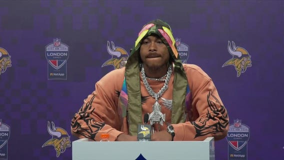 Justin Jefferson 'had words' with Addison