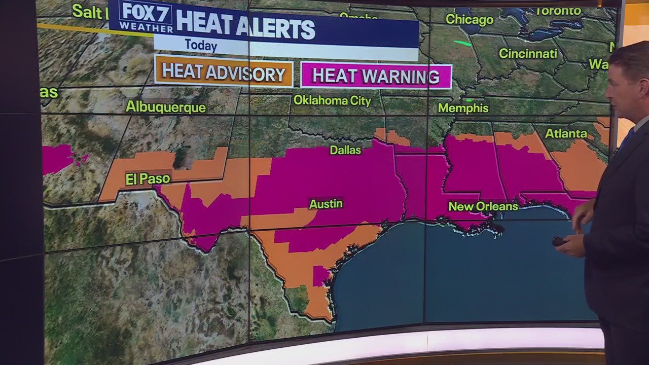 Austin weather: 30 days in a row above 100?