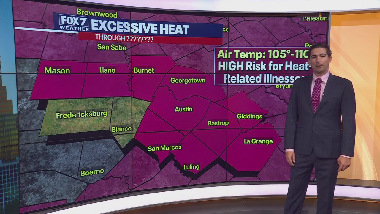 Austin weather: Triple digits this week