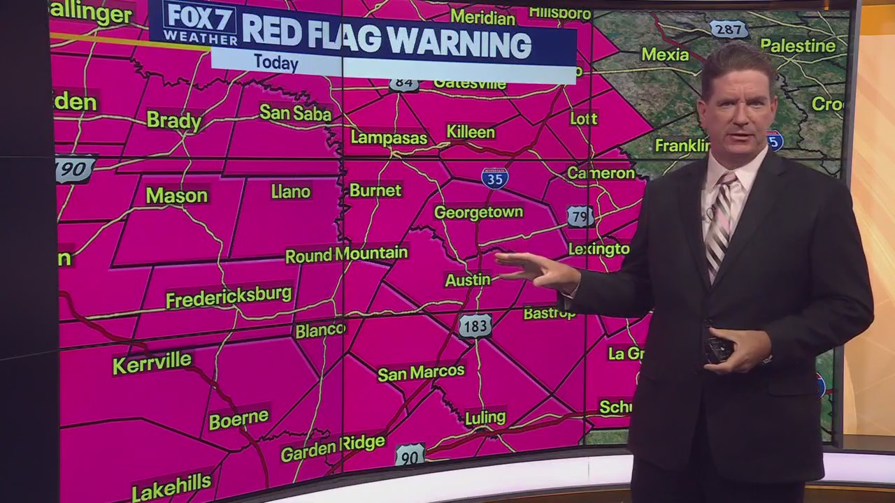 Austin weather: Wildfire risk increasing