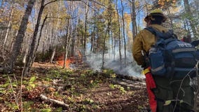 Crosby wildfire: 300 acres burned, 70% contained