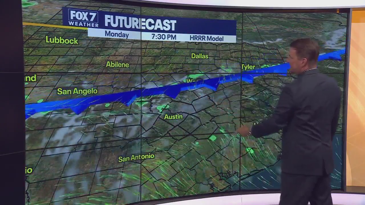 Austin weather: Slight chance of rain Monday