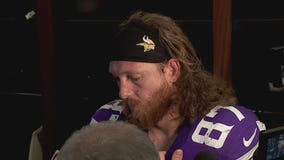 Vikings locker room reacts after 28-22 loss to Eagles