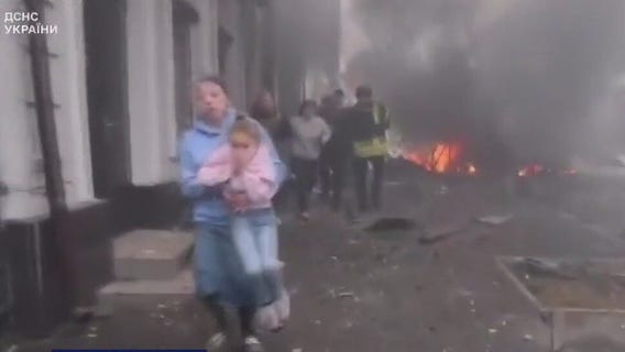 Russia strikes Ukraine kindergarten, killing 1