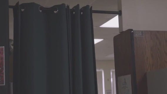 Classrooms safety concerns: Curtains used instead of doors