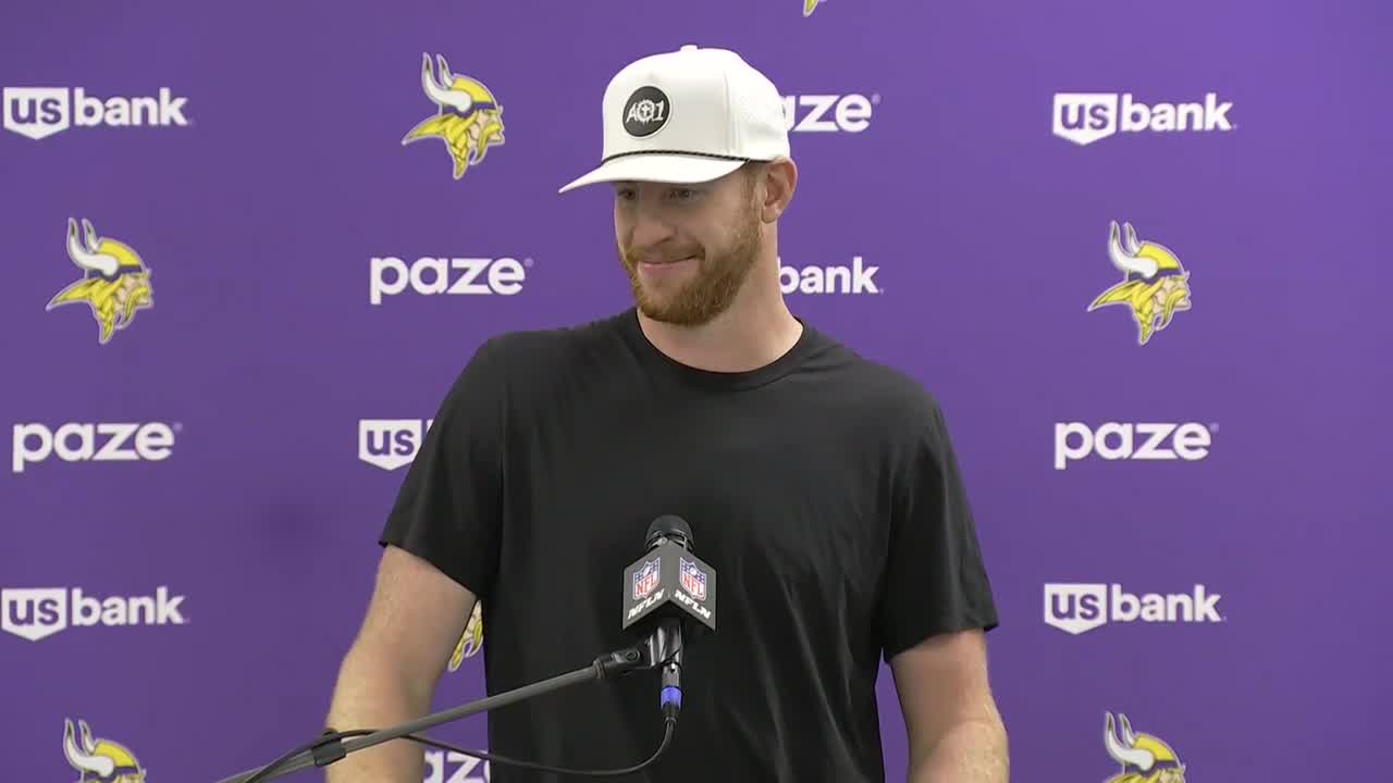Vikings QB Carson Wentz: 'I was in a good amount of pain'