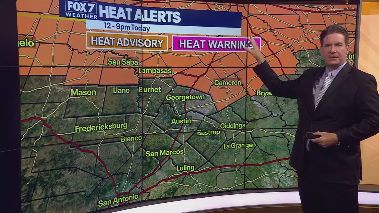 Austin weather: Hot and getting hotter