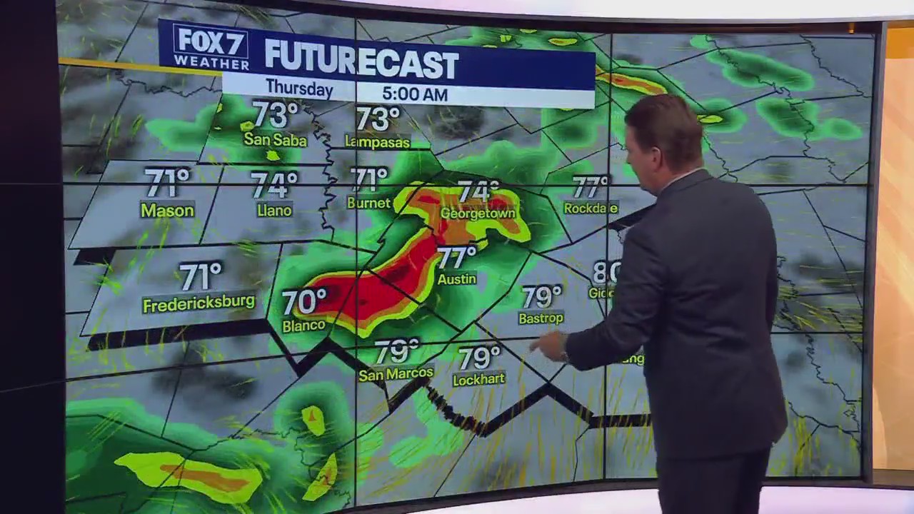 Austin weather: Rainy morning commute