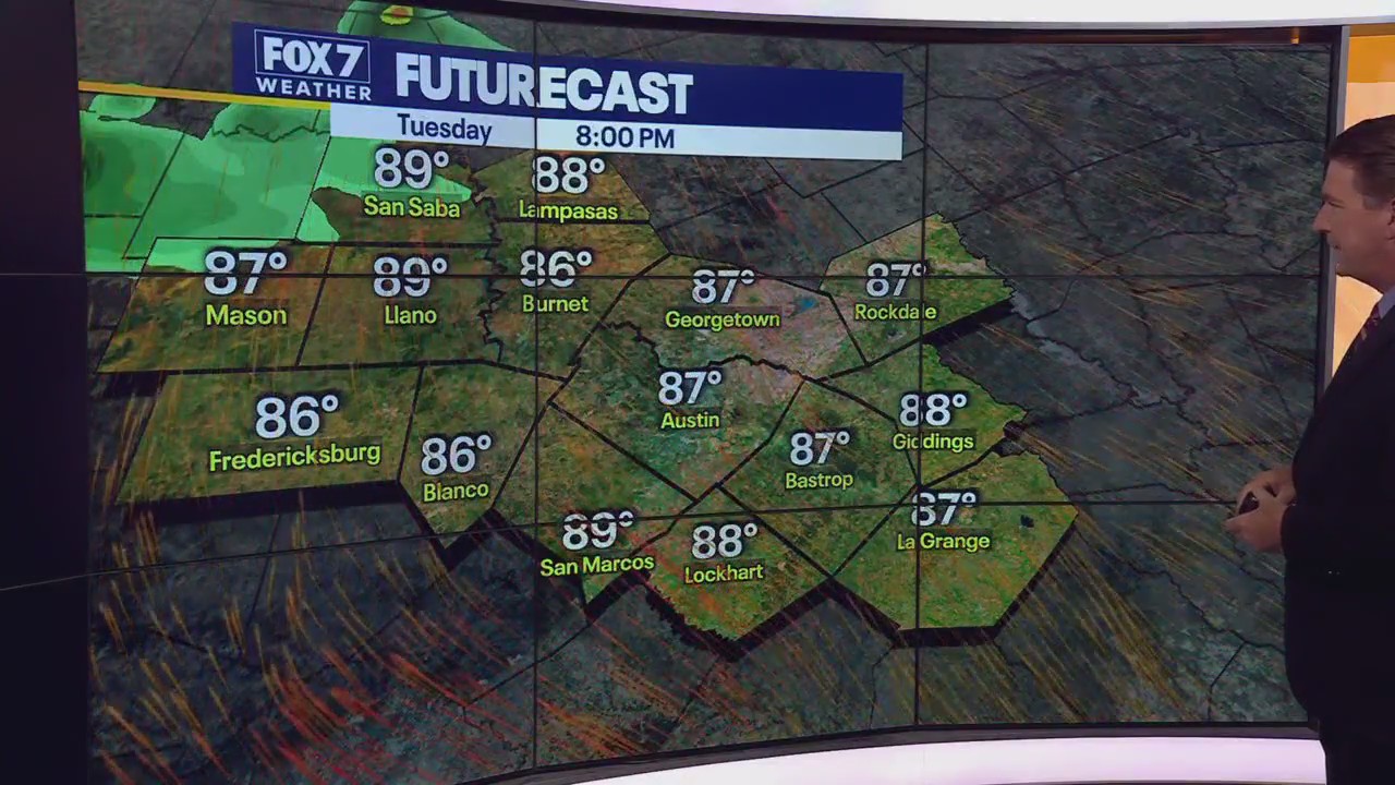 Austin weather: Warming trend this week