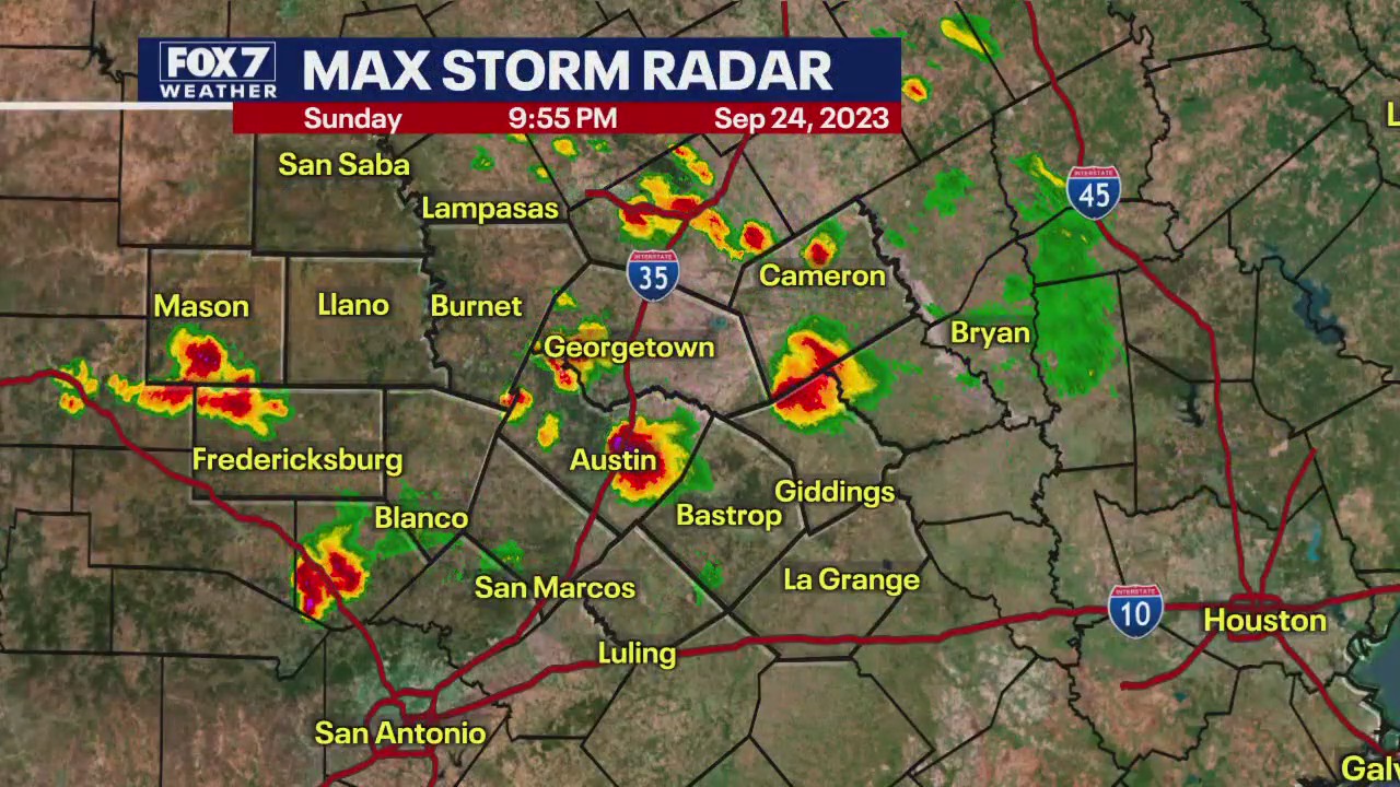 Austin weather: Hail, storms continue