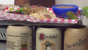 Beer and tacos at Central Machine Works