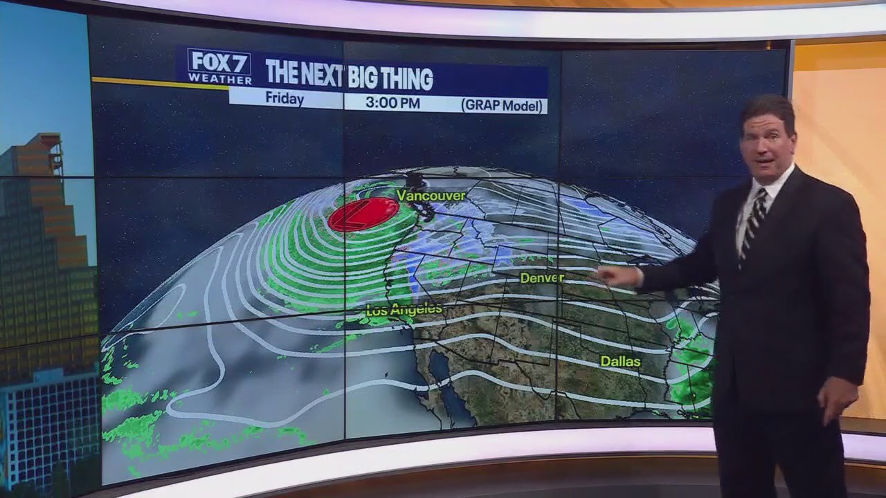Austin weather: Cold front with possible rain