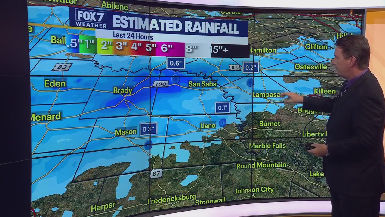 Austin weather: Cold with a chance of rain Thursday