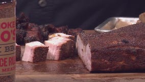 Smokey Mo's BBQ smokes some pork belly