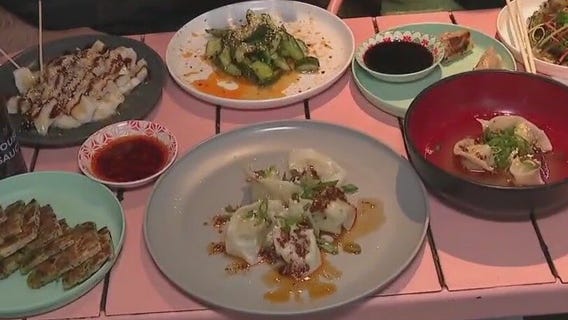 Handmade Chinese dumplings at Steamies