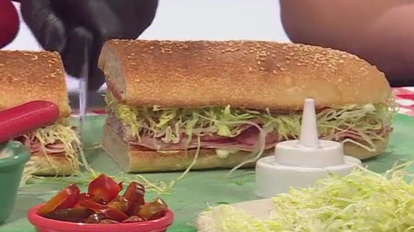 Italian sub from Home Slice Pizza