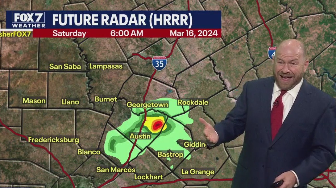Austin weather: Severe storms on Saturday