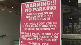 Austin pizzeria owner warns of towing nearby