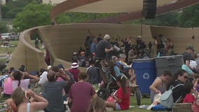 Eclipse viewing party at Long Center