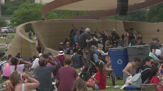 Eclipse viewing party at Long Center