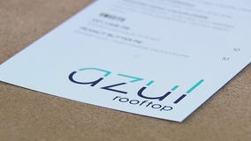 Solar eclipse party on Azul Rooftop