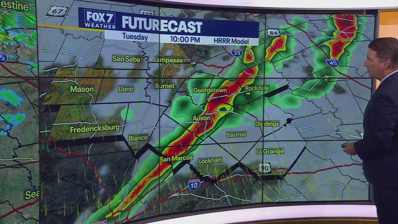 Austin weather: Enhanced risk of severe storms