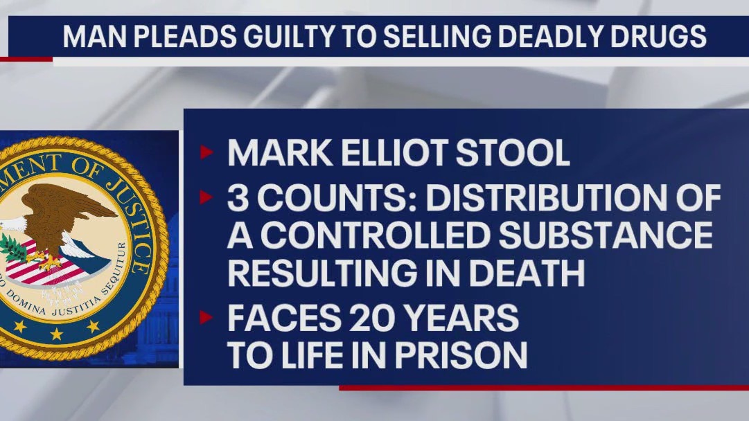 Man pleads guilty to selling deadly drugs