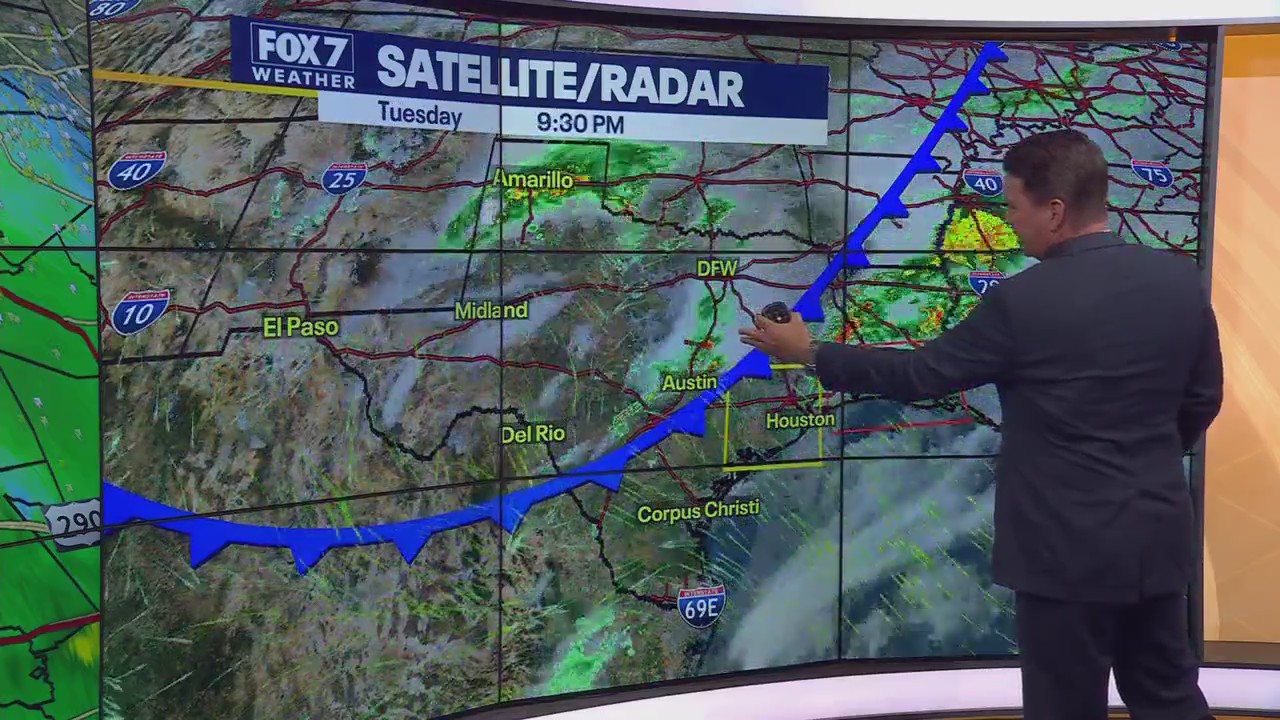 Austin weather: Windy, cooler on Wednesday