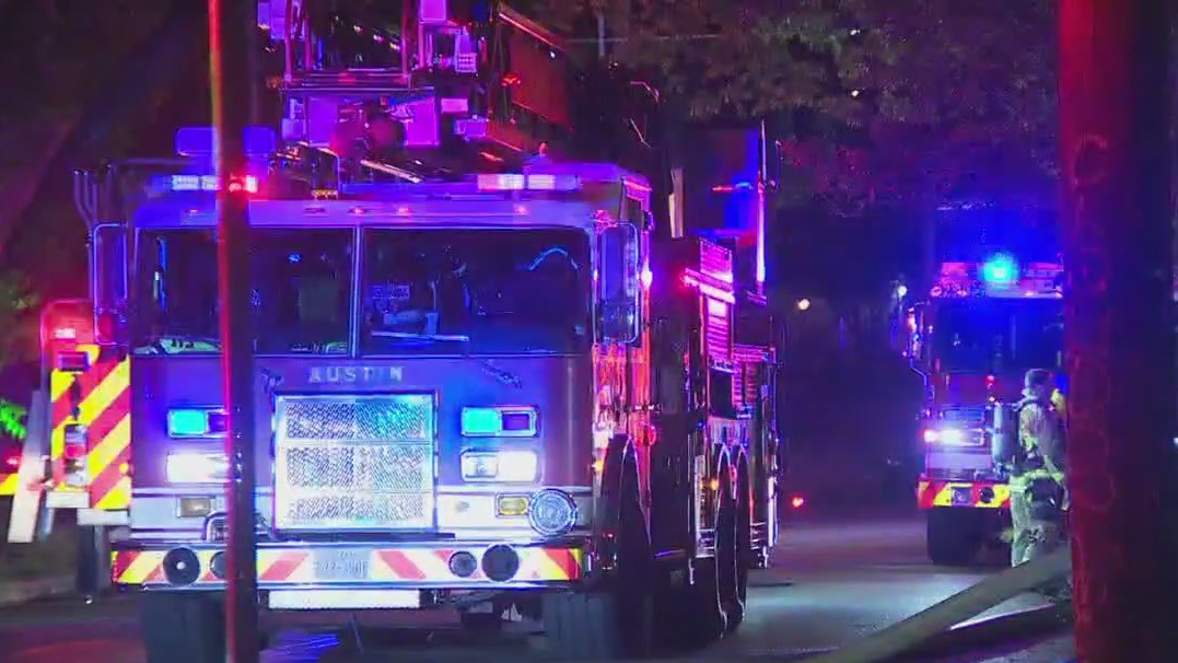 Fire at house just north of UT campus