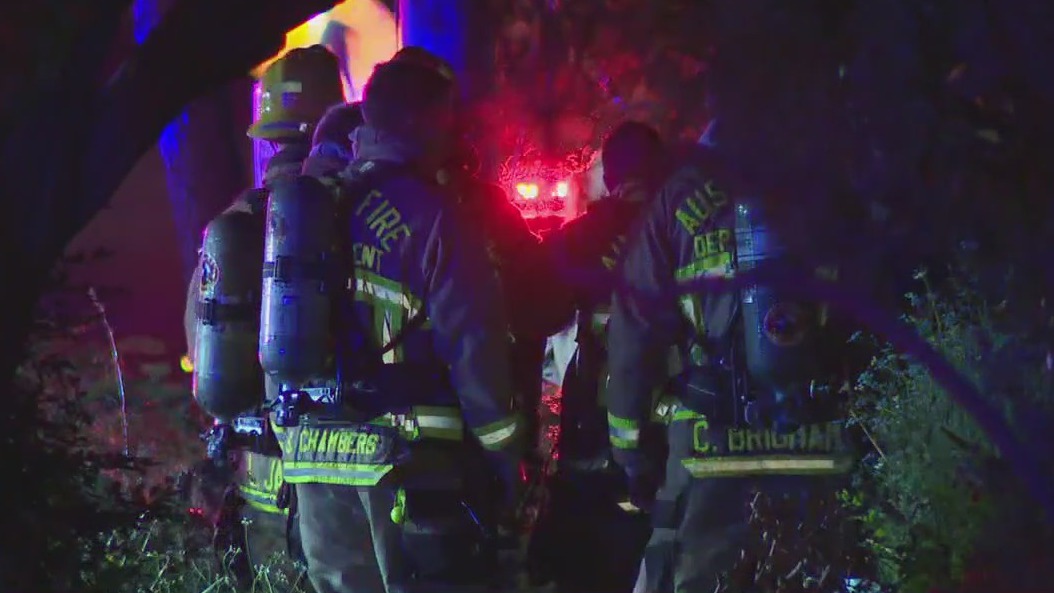 House fire north of UT campus