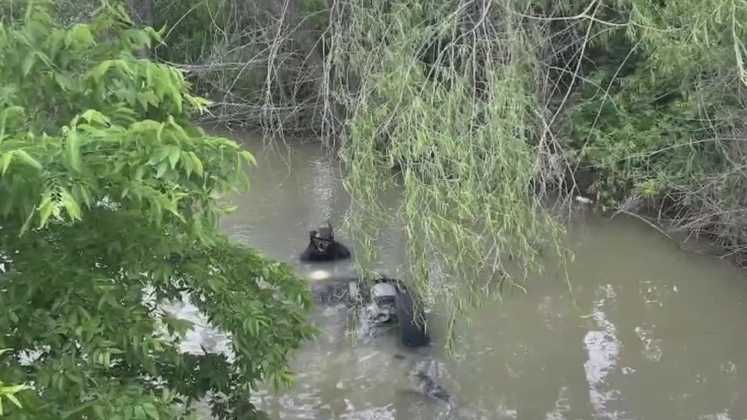 Body found in submerged vehicle