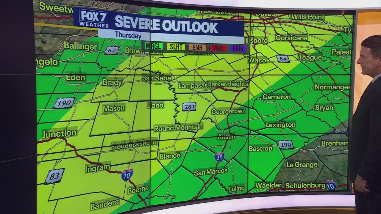 Austin weather: Severe storms headed our way | FOX 7 Austin
