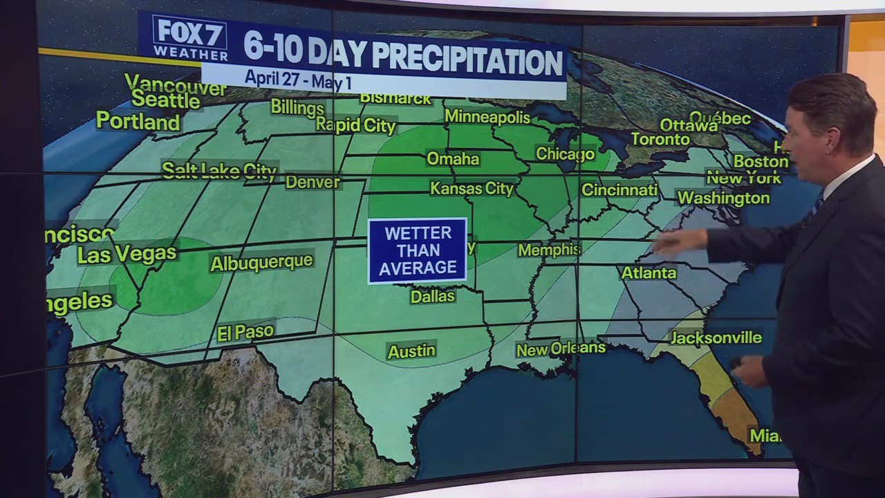 Austin weather: Warming trend this week