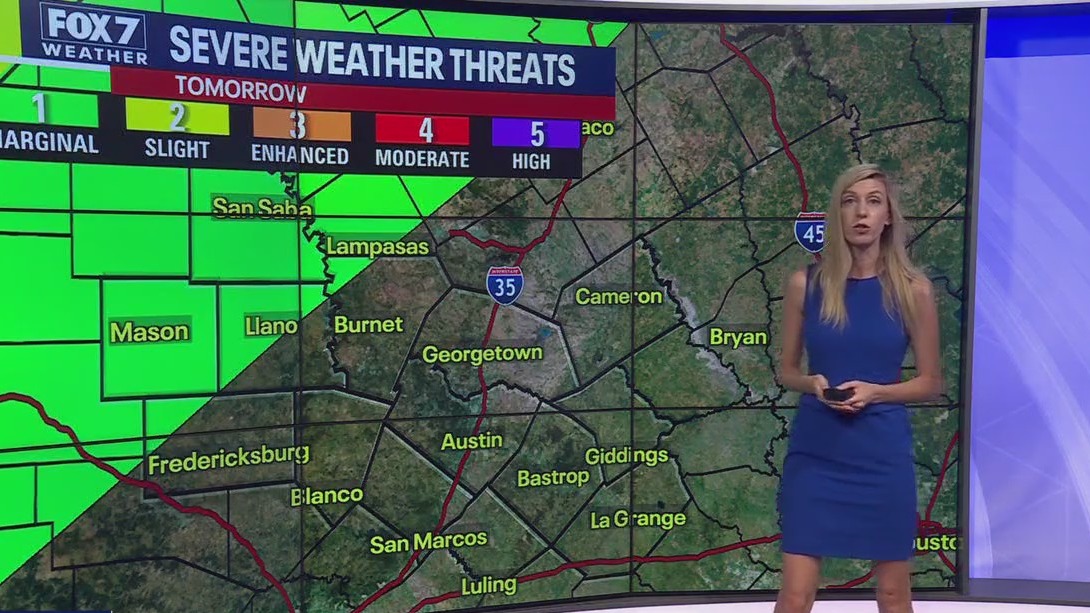 Austin weather: Rain for days