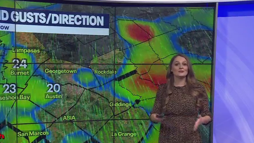 Austin weather: Storm, rain chances into Sat