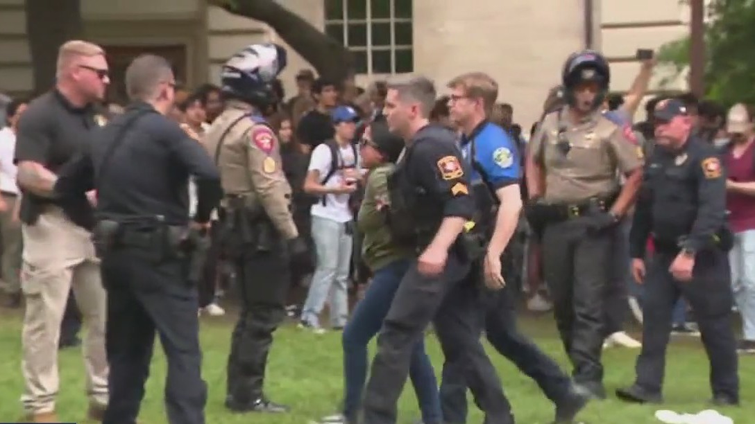 UT Palestine protest: Multiple arrested