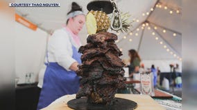 You Grill Girl at Franklin Barbecue