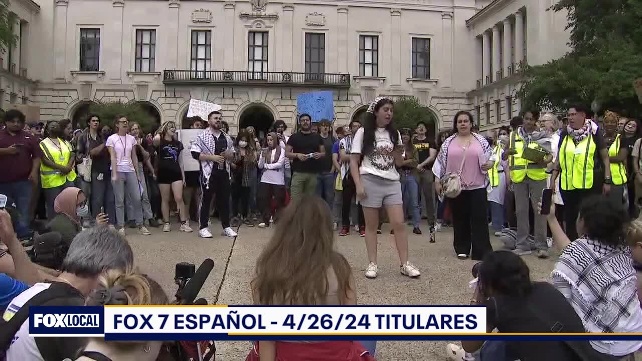 FOX 7 Espa?ol - 4/26/24 Titulares