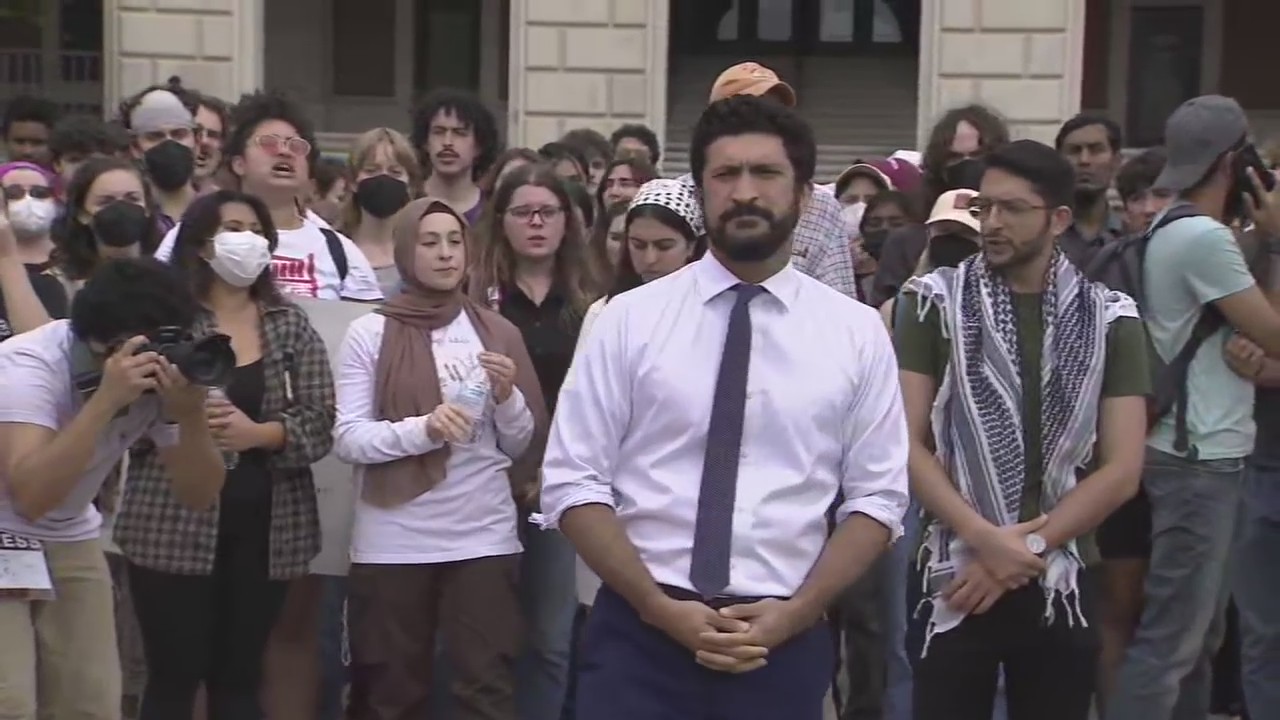 2nd UT Palestine rally: Greg Casar speaks