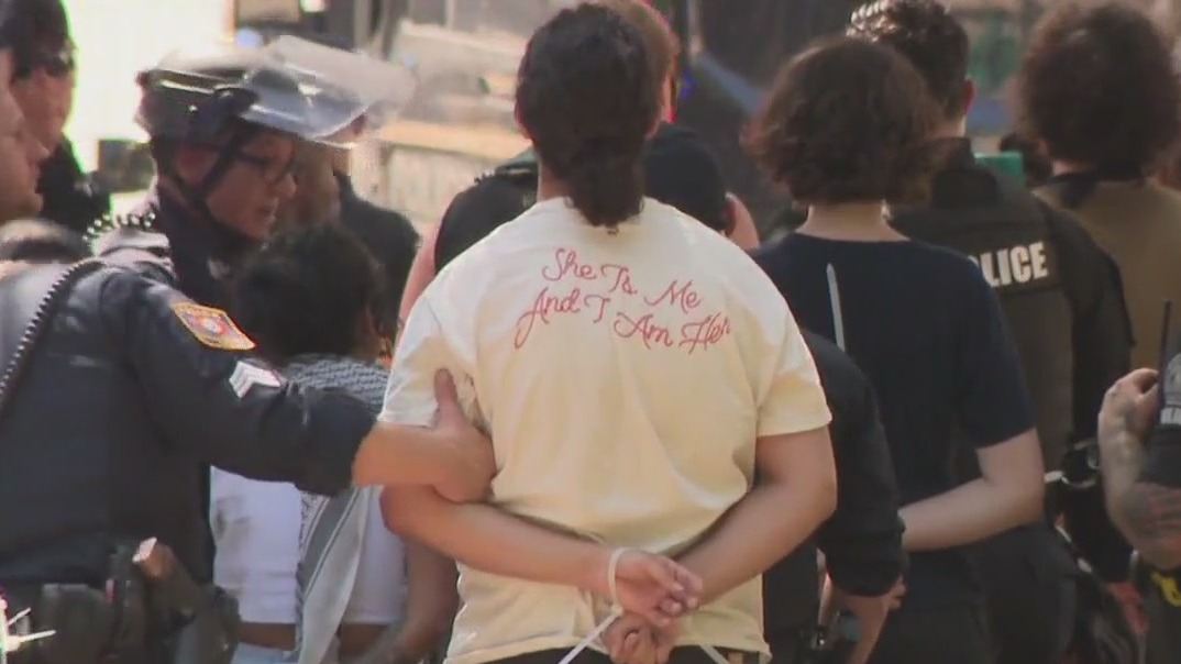 Nearly 80 protesters arrested