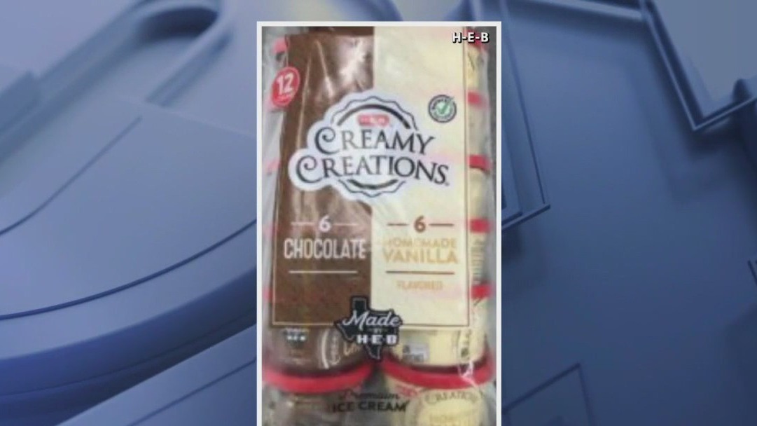 HEB recalls some Creamy Creations flavors