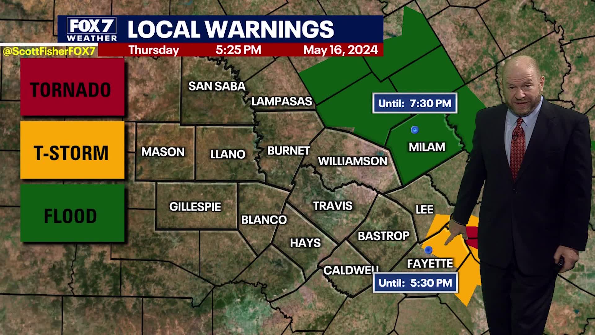 Austin weather: Storms followed by sunshine