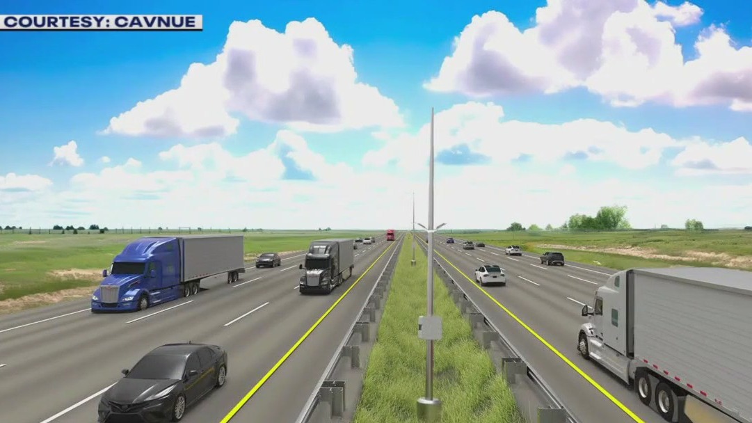 Driverless trucks on SH 130