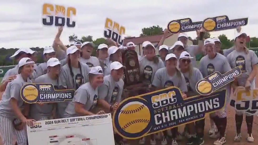 TXST softball are SBC champs