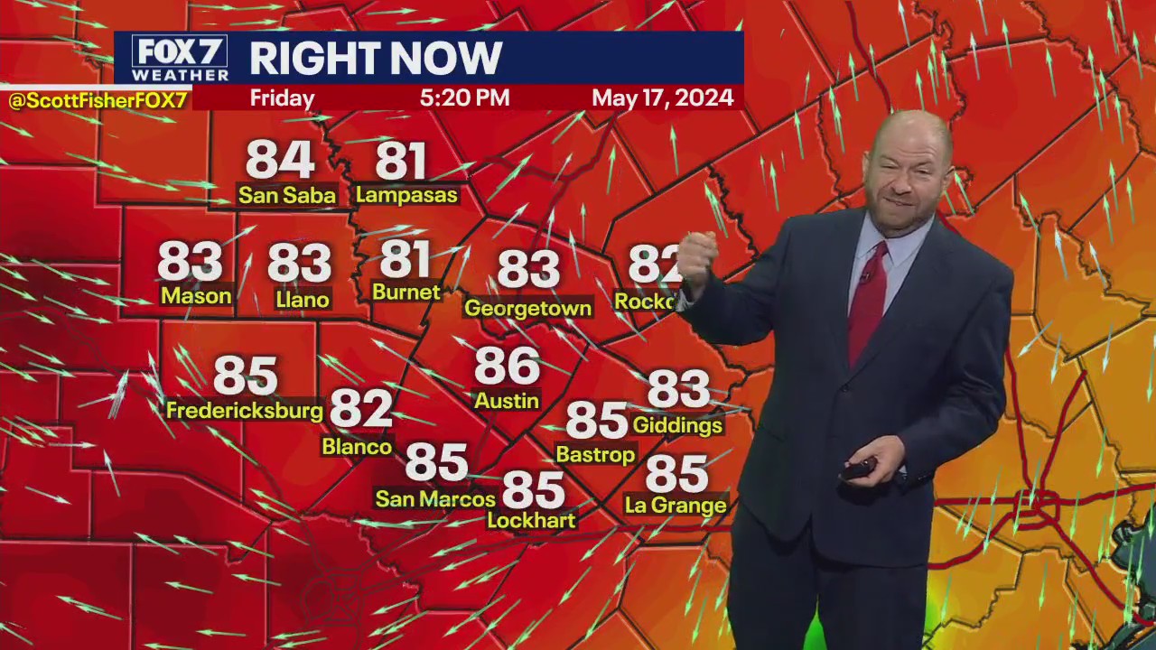 Austin weather: Storm free through next week