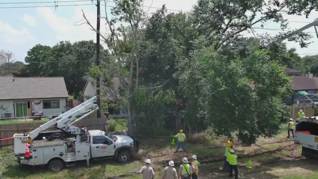 Austin Energy helps restore power in Houston
