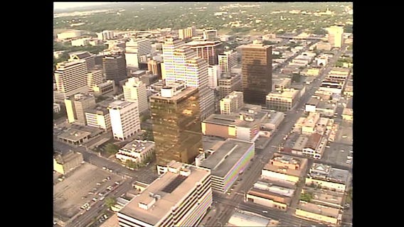 Old Austin: Aerial views of downtown