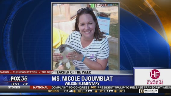 Teacher of the Week: Ms. Nicole Djoumblat