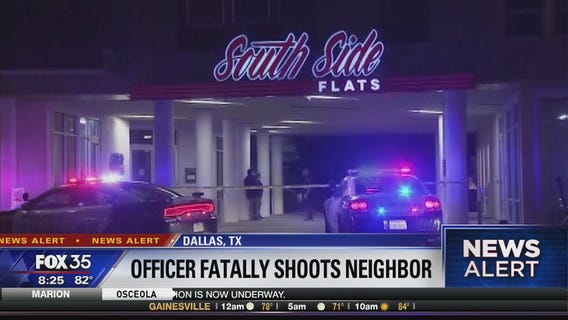 Officer fatally shoots neighbor